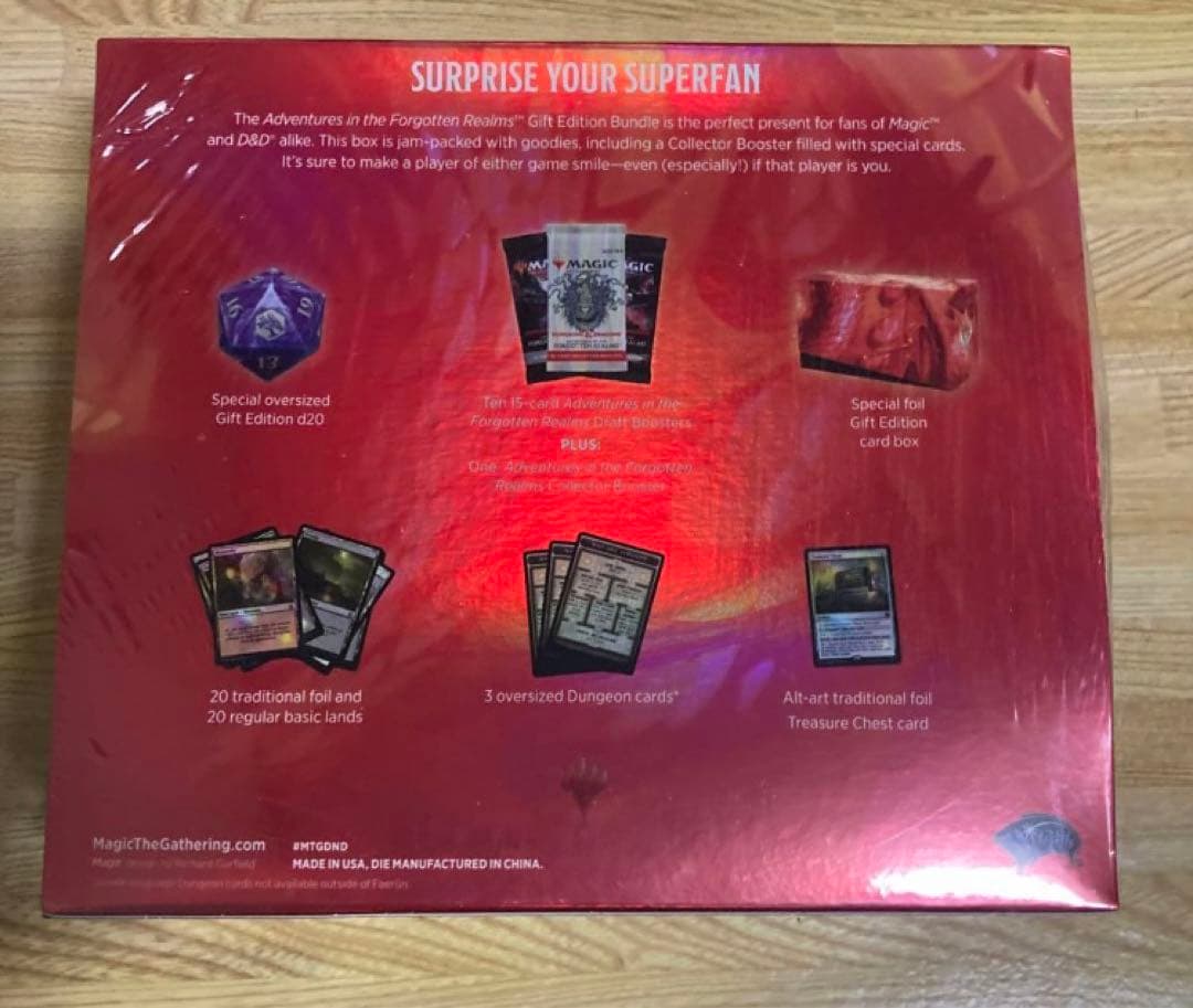 mtg フォーゴトン レルム探訪 ギフトバンドル 新品未開封