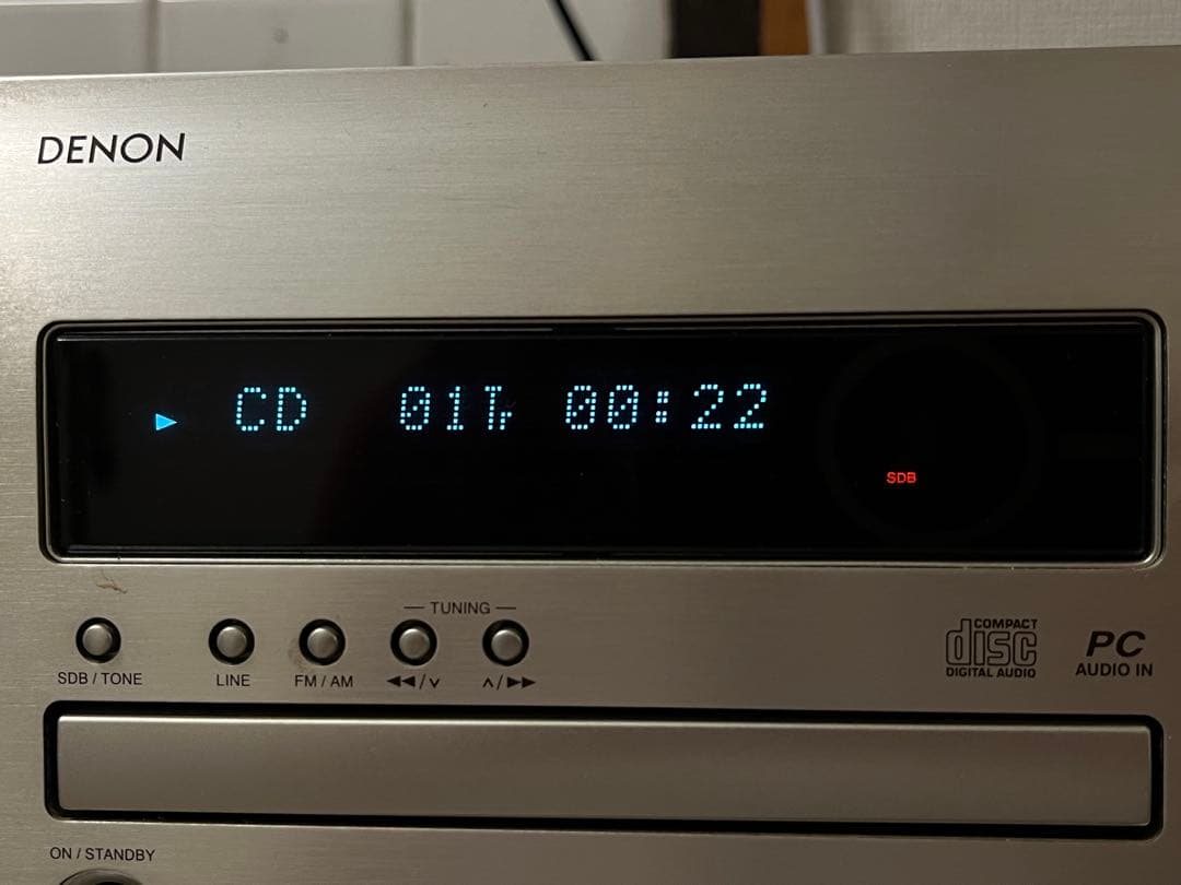 DENON D-MX11 CDプレーヤー・ラジオ