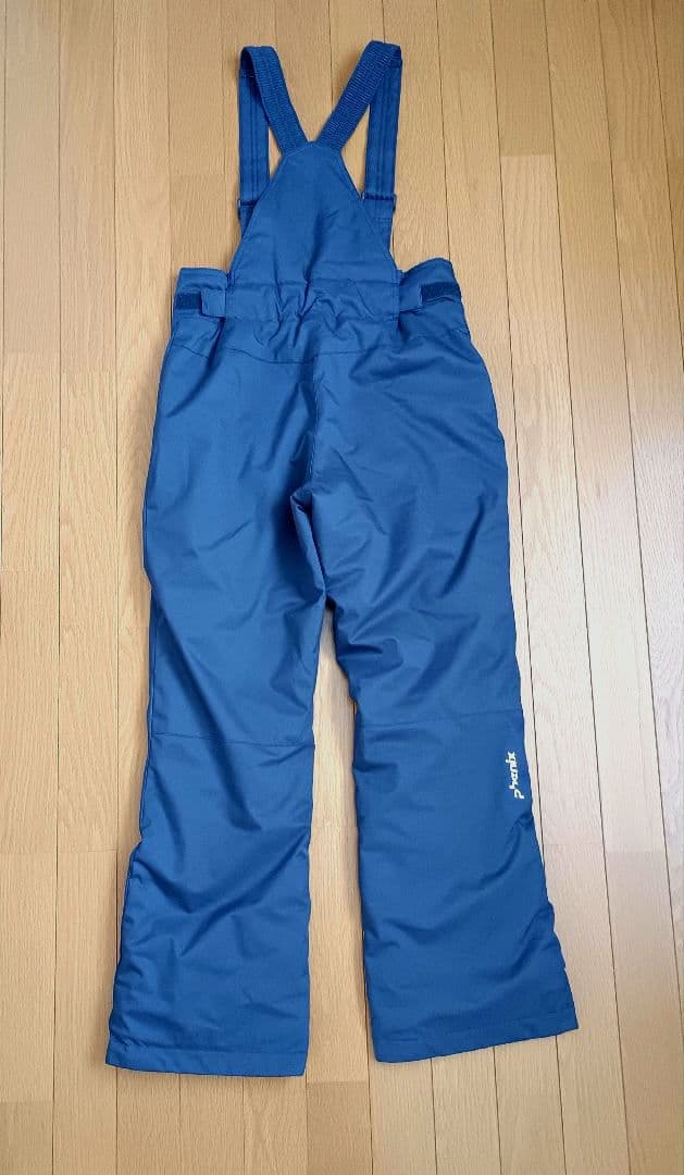 Phenix スキーウェア上下セット160 （蛍光イエロー×ネイビー）