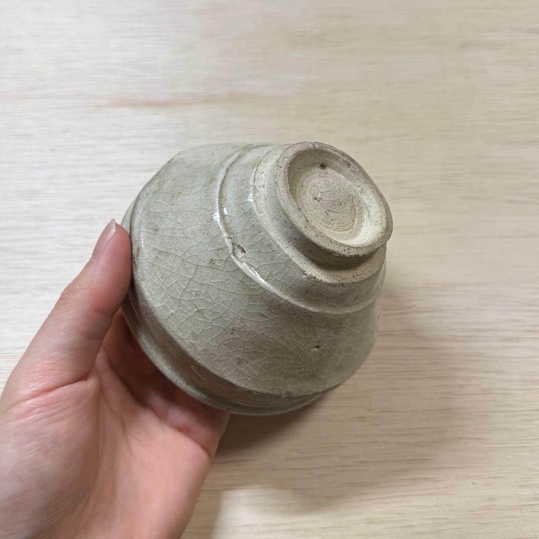 美濃 白天目 茶碗 桃山時代 古美濃 古瀬戸 天目茶碗 伝世品 古美術 骨董