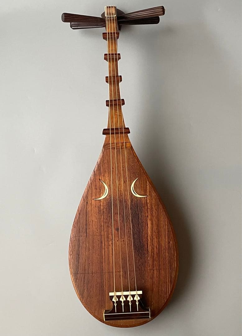 筑前琵琶　架台・撥付