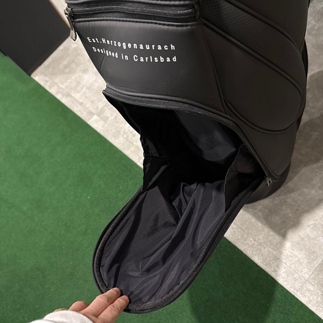 PUMA キャディバック 黒 マットブラック 美品