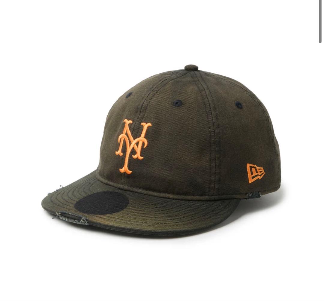 NEWERAニューヨーク・メッツ ダメージキャップGORO L/XL