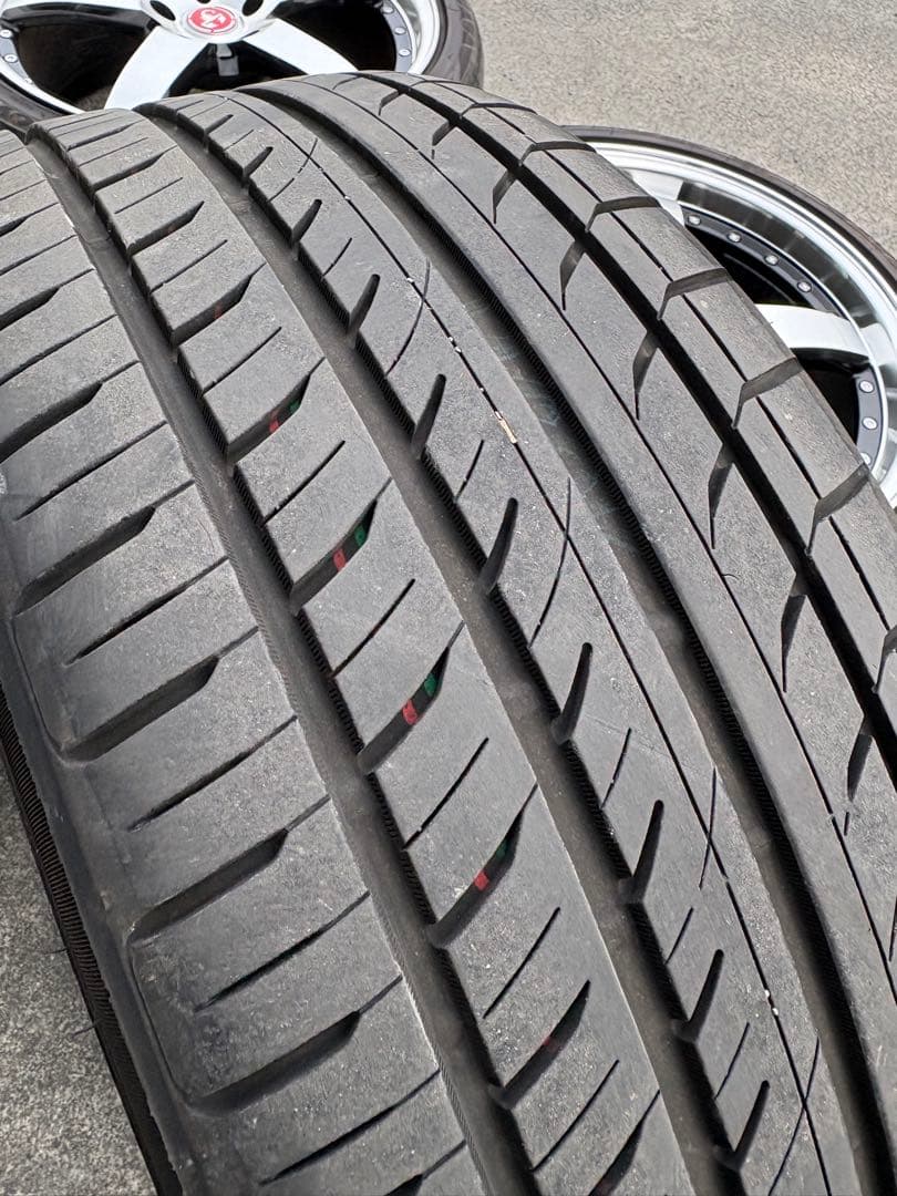 20インチ アルミホイールセット 245/35-20 245/25R20