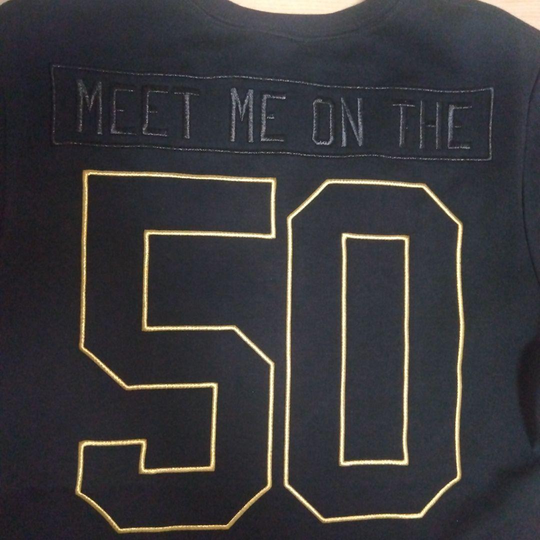 Nike NFLアメフトゲームTシャツ 50thスーパーボウル　スウェット金刺繍
