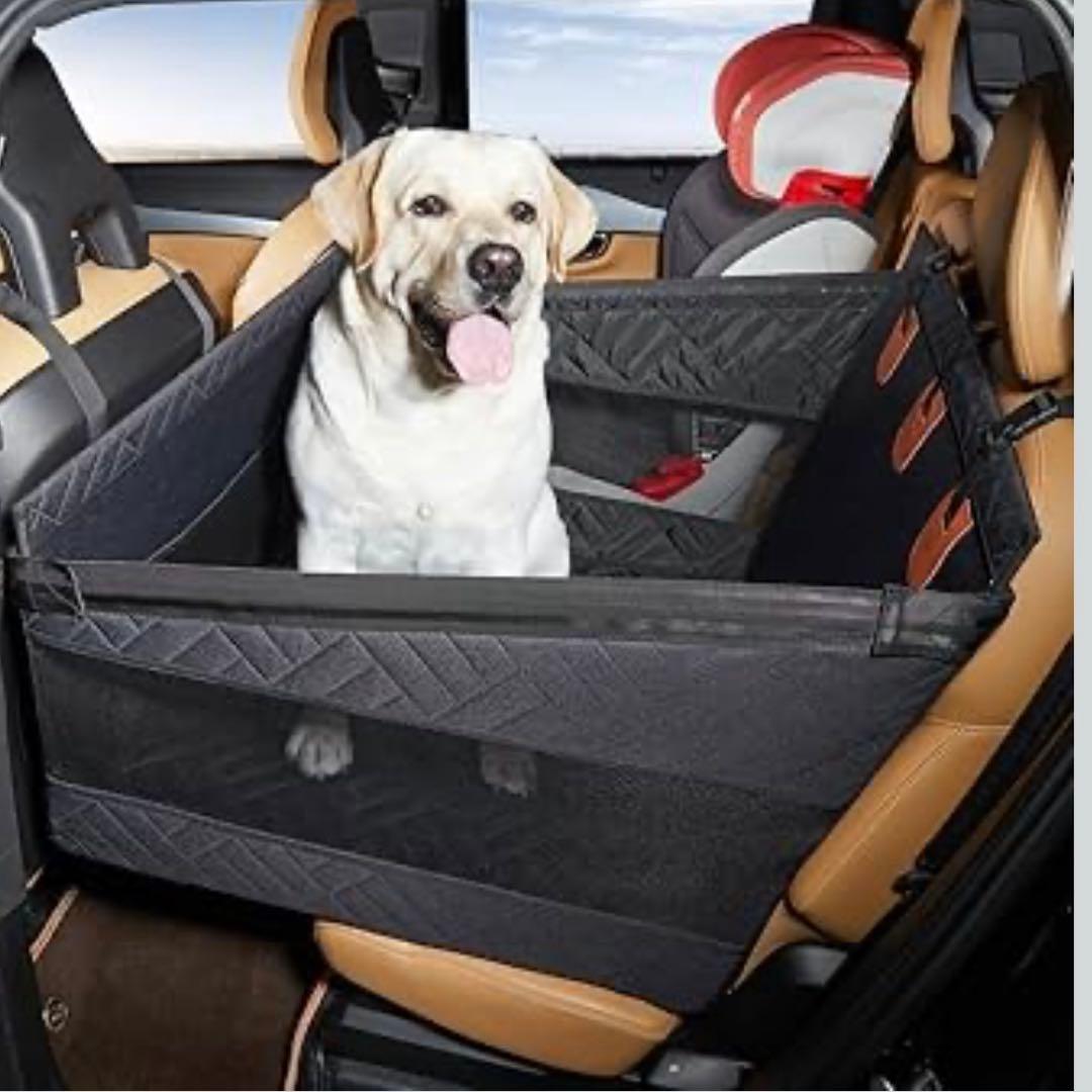 ペットドライブシート 犬 車 シート 後部座席 ベッド 大型犬 半分 防水