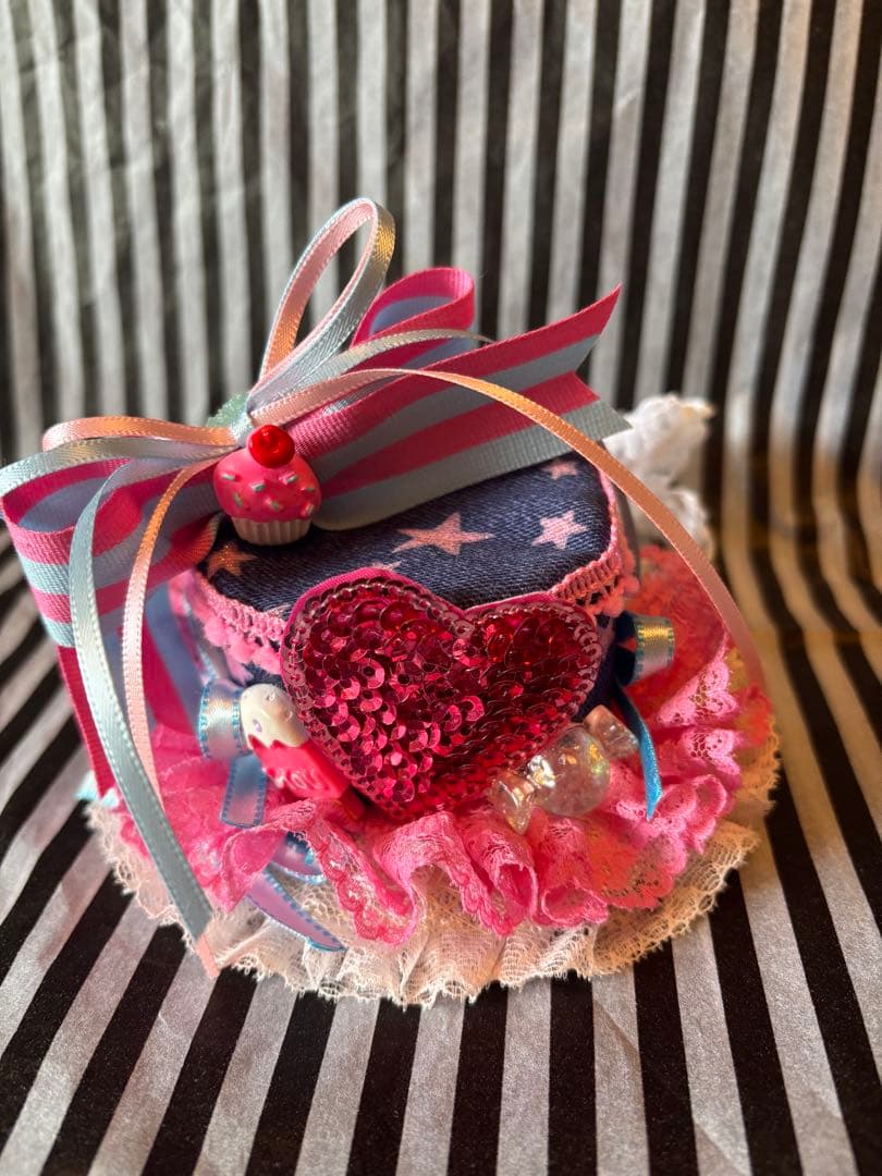 ④Parti du Ruban お帽子　犬用品　写真撮影