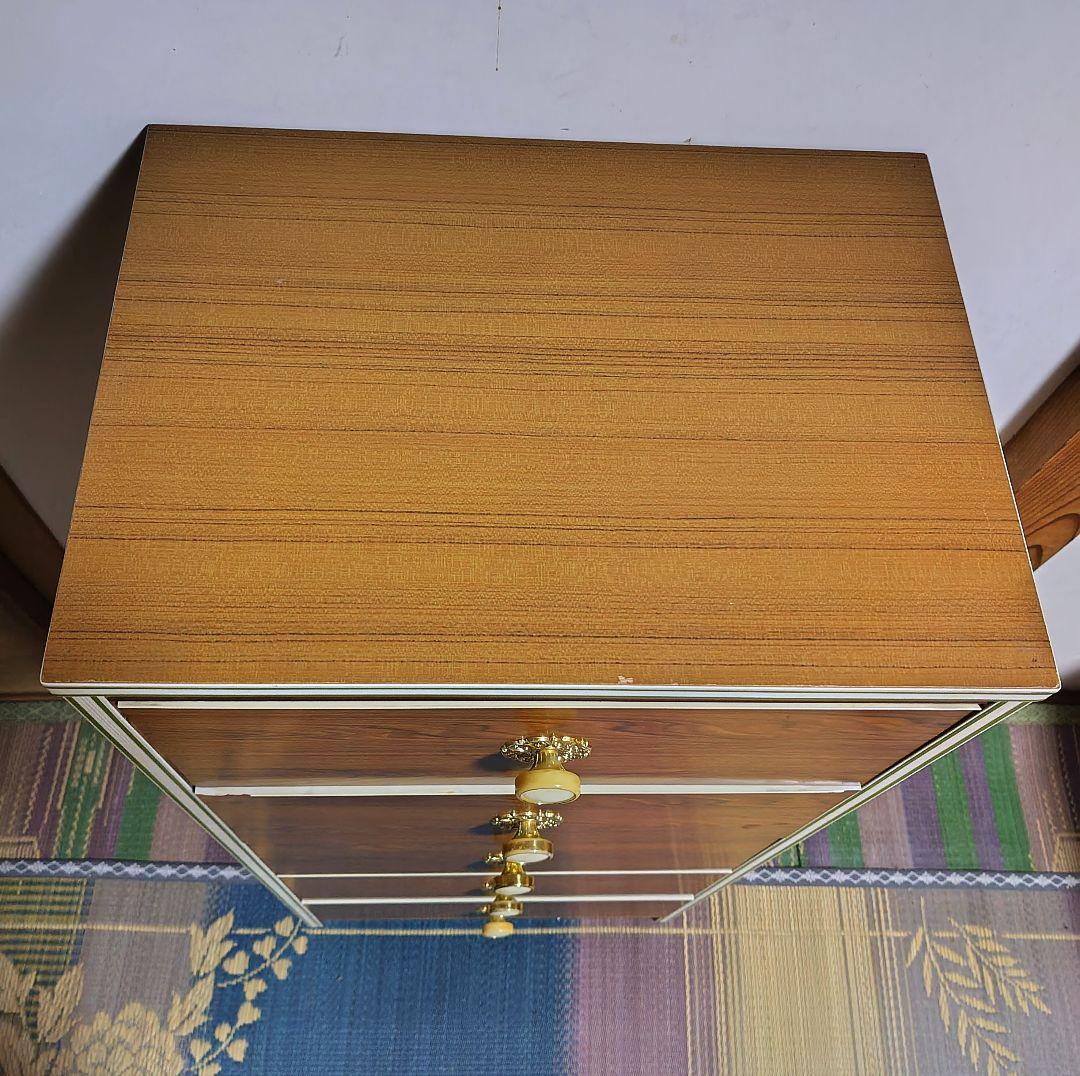 木製　5段引き出し　93cm　箪笥　昭和レトロ　アンティーク