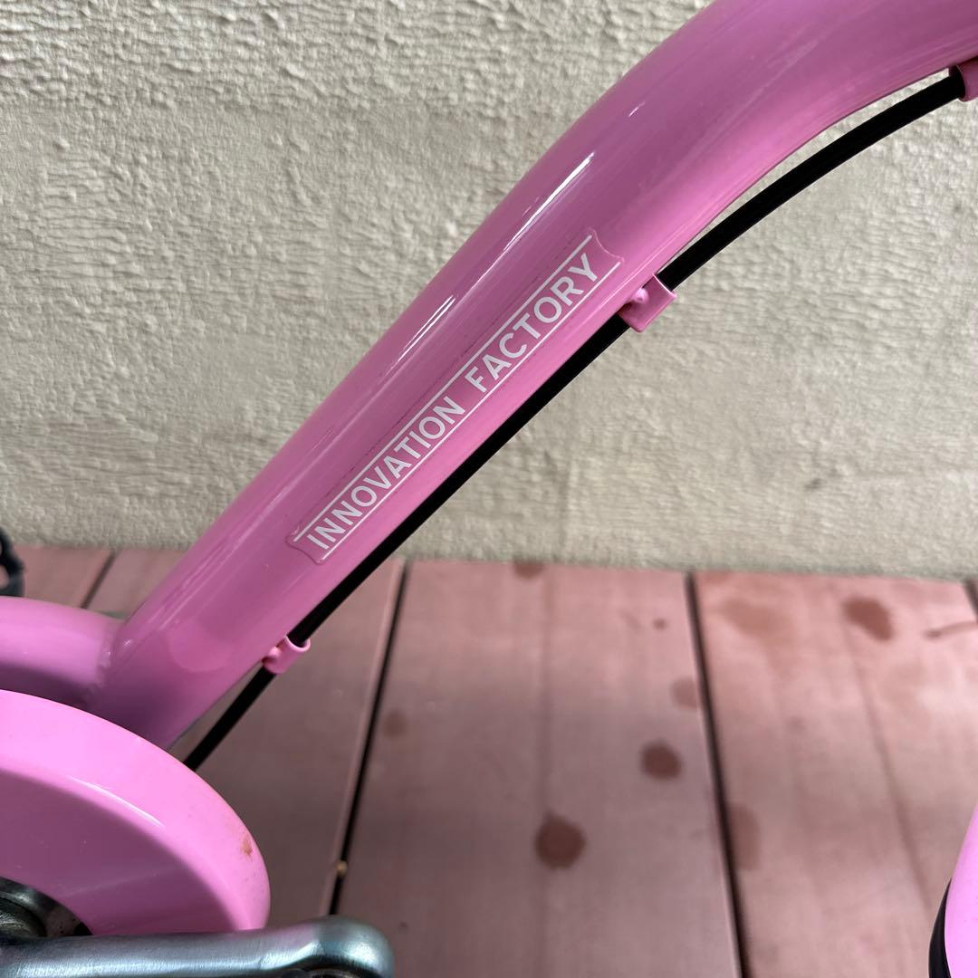 あさひ　INNOVATION FACTORY 幼児用自転車 ピンク　16インチ