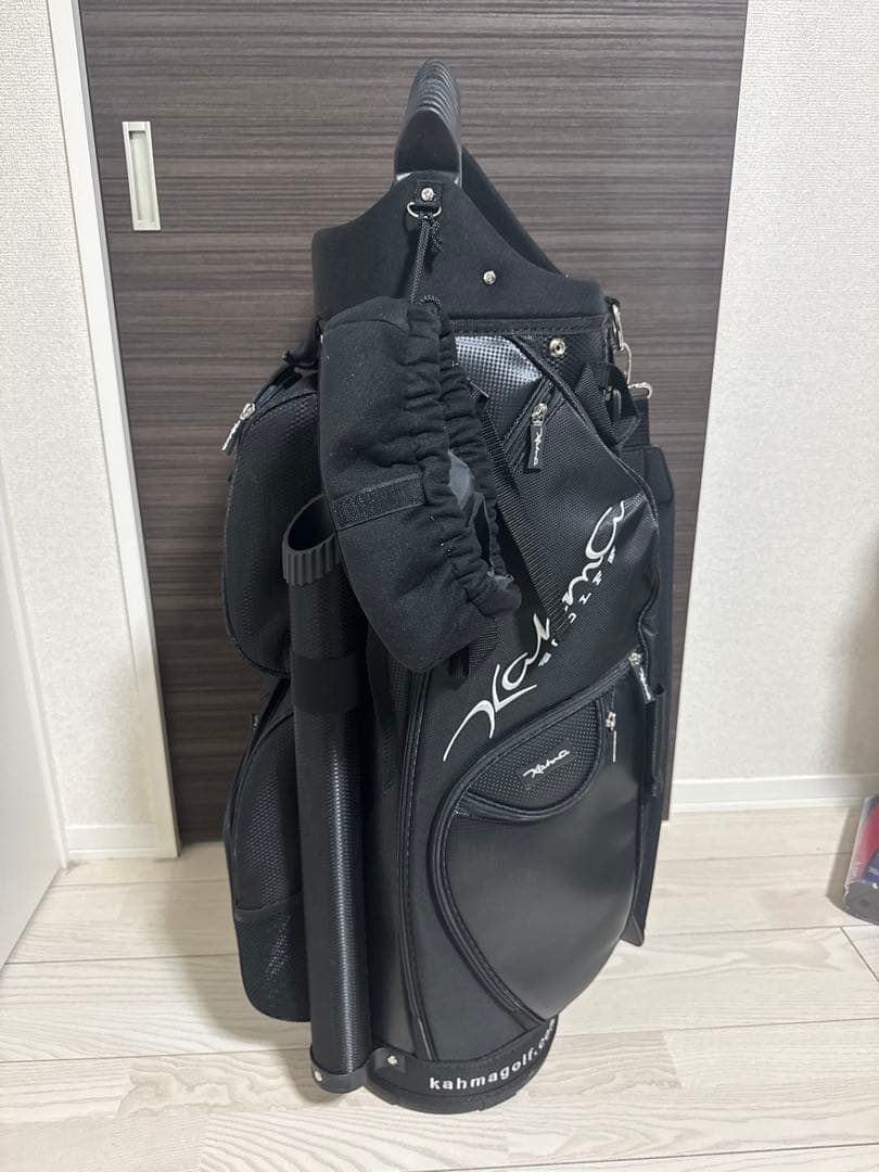【希少】Kahma ゴルフバッグ キャディバッグ Black