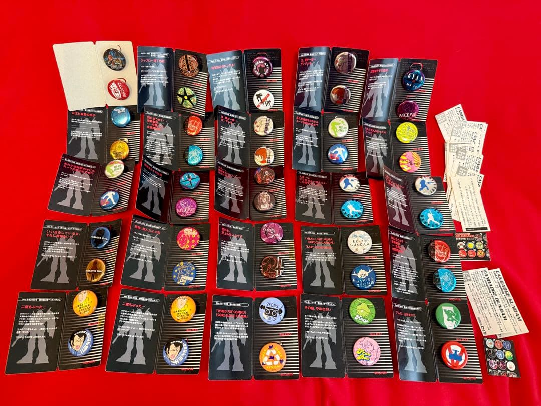 機動戦士ガンダム ★☆ 缶バッジ ガンダム GUNDAM 第2弾 まとめて