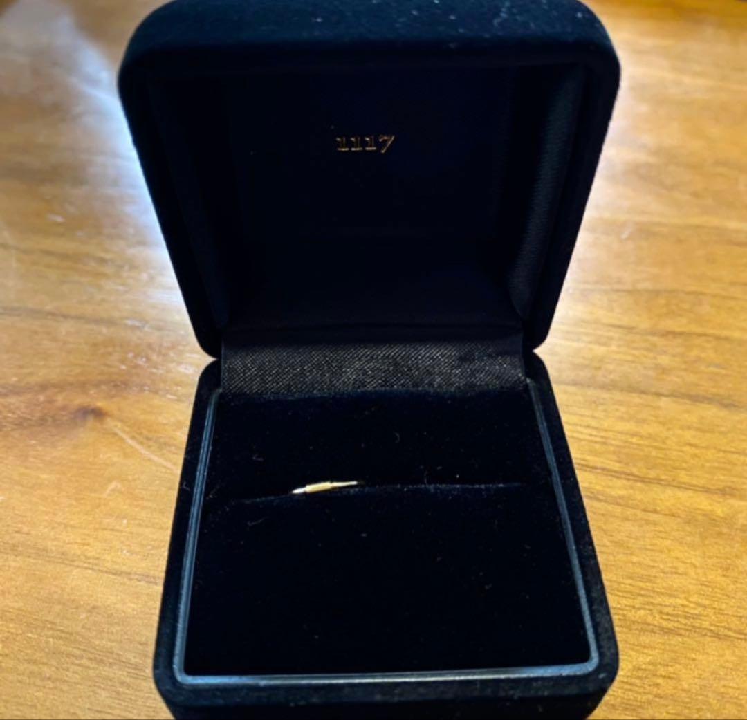 1117 18kゴールド hoop pierce s loro