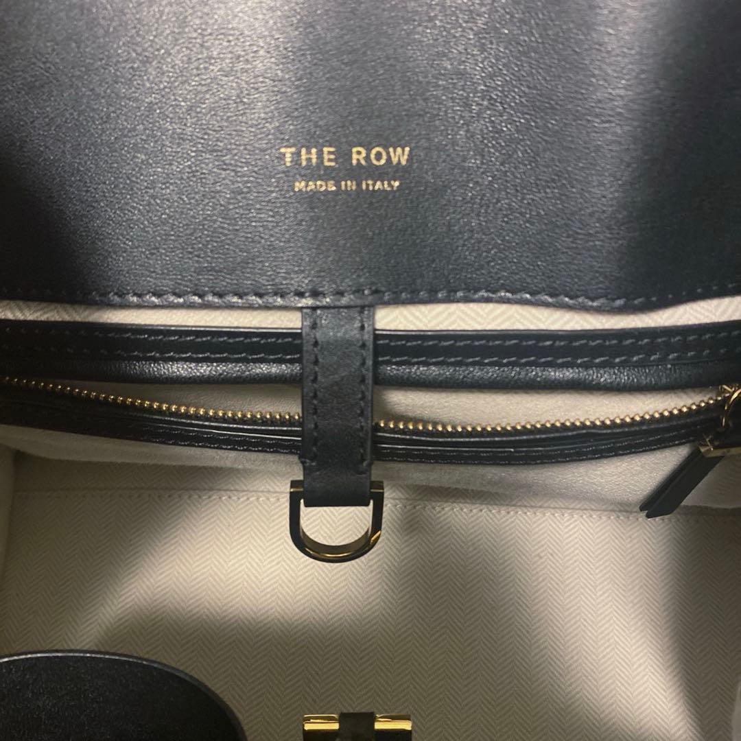 THE ROW マルゴー15 バッグ　サドルレザー　ブラック