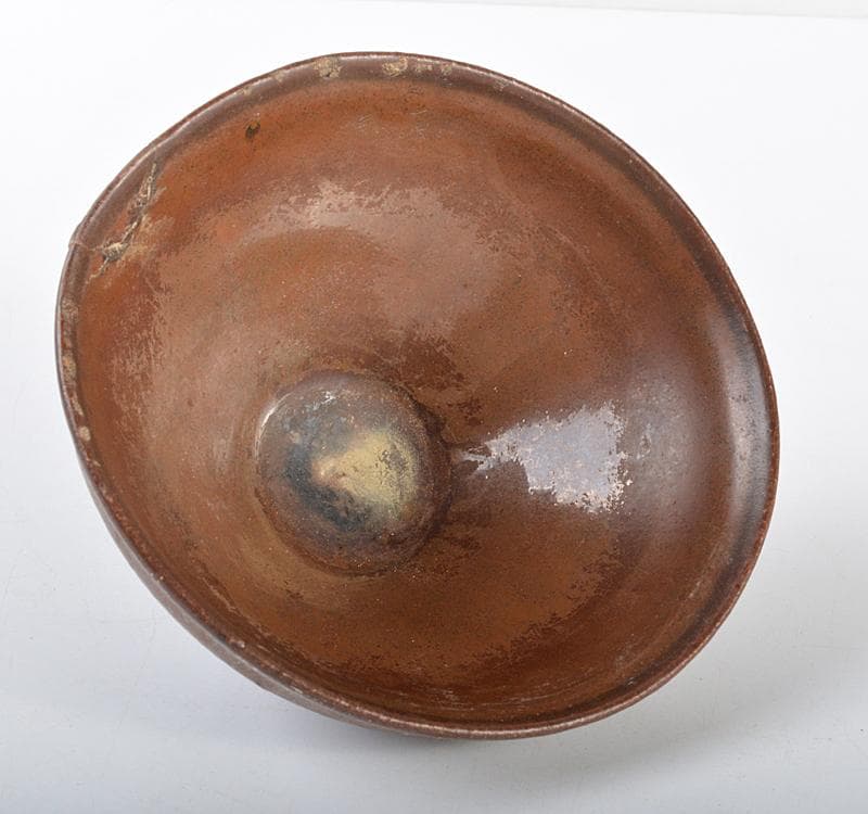 中国　南宋　建窯　兎毫盞　禾目天目茶碗　M　R4445