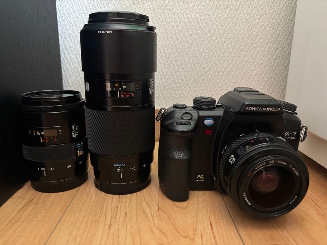 α-7 digital レンズ3本セット