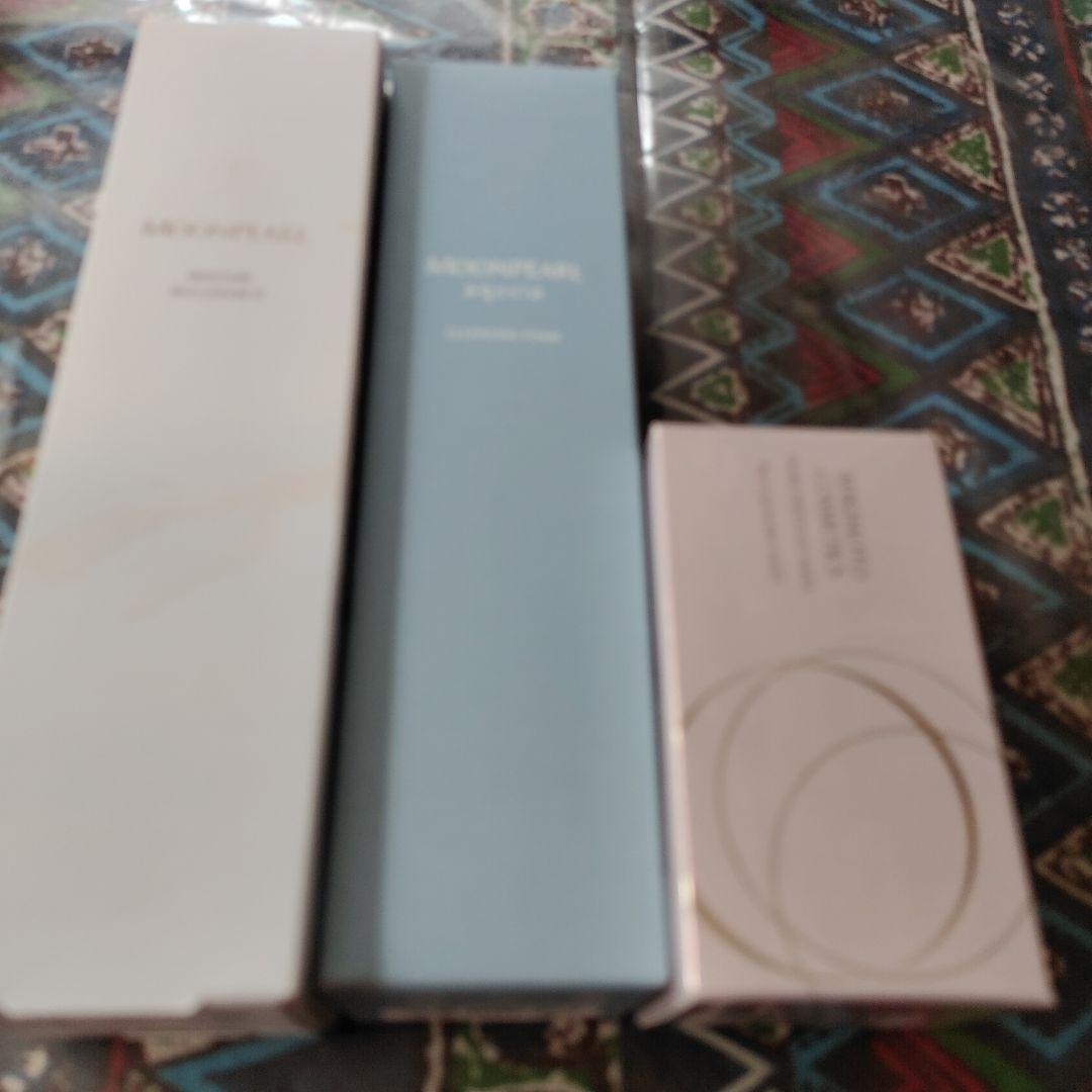 ミキモトムーンパールローション、アクシアフォーム、フェスパウダー、さっち～