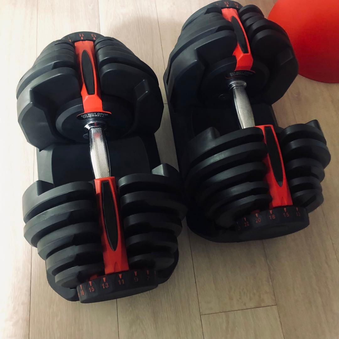 ❤️調整可能ダンベル 40kg 2個セット　未使用品　新品