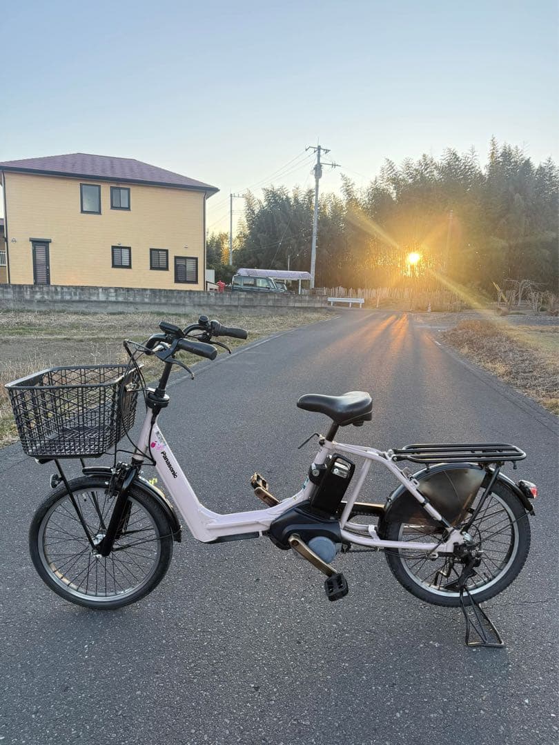 パナソニック 電動アシスト自転車 ピンク
