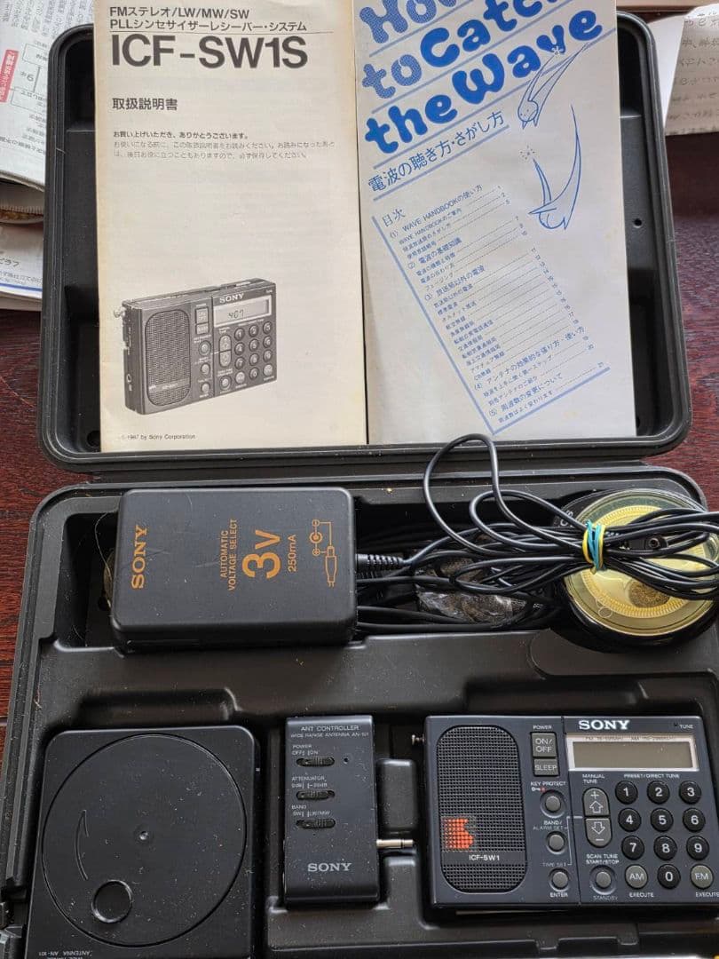 SONY ICF-SW1S シンセサイザーレシーバーシステム