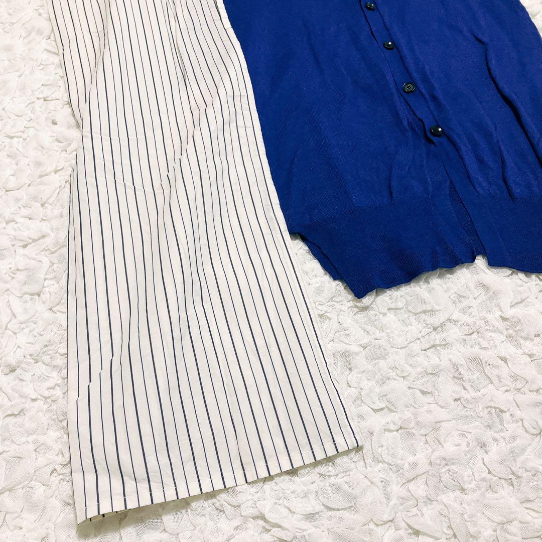 RISMAT by Y's ヨウジヤマモト　変形ロングカーディガン　シャツ切替