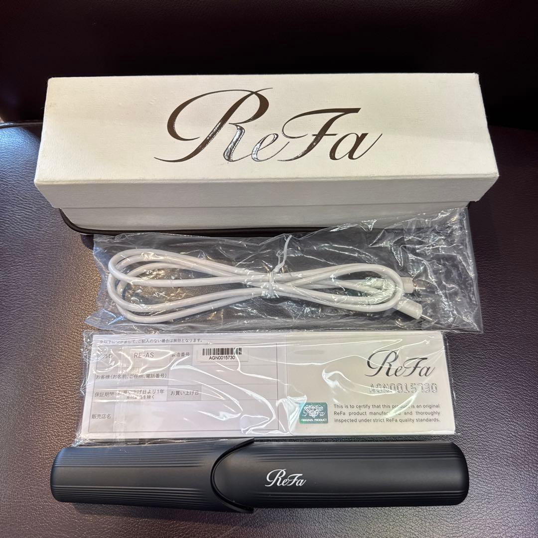 新品ReFa ストレートヘアアイロン ブラック