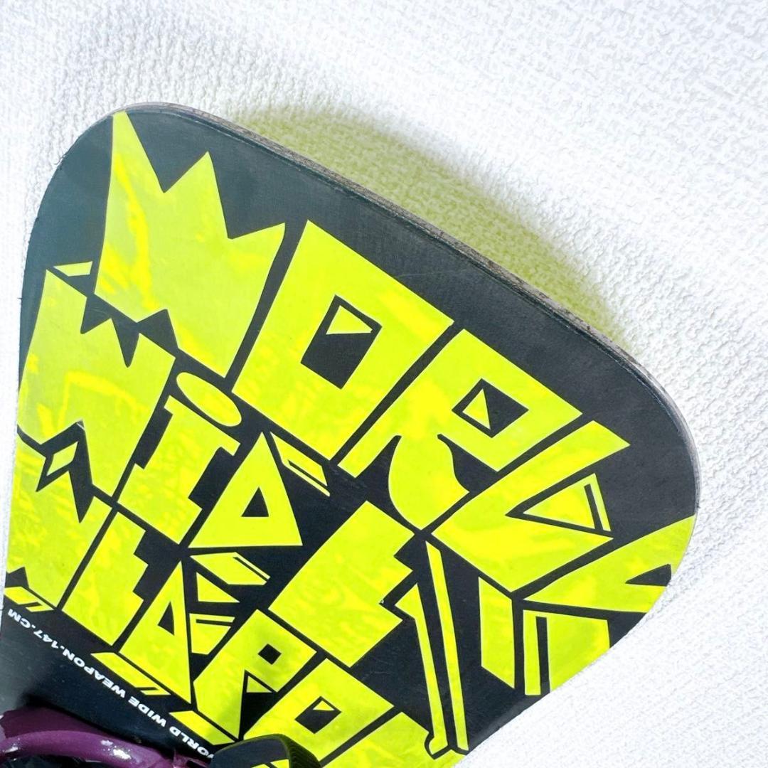 K2 world wide weapon 147cm head ビンディング