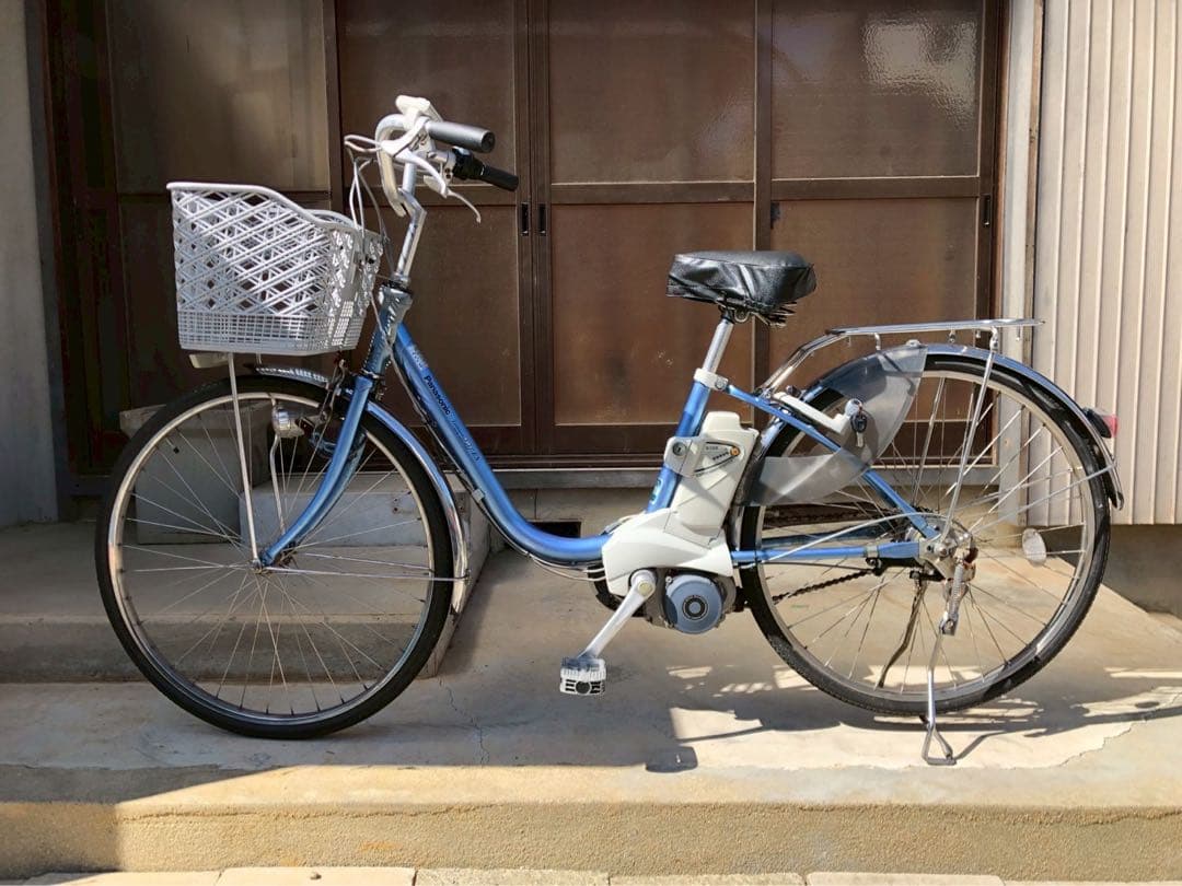 電動自転車　№6073 パナソニック　ビビ　26インチ