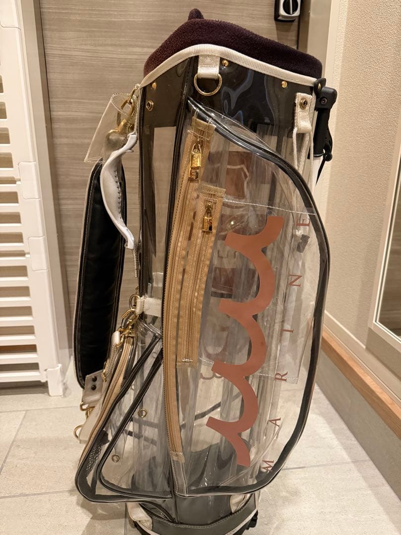 muta MARINE キャディバッグ ゴルフバッグ　ムータクリア