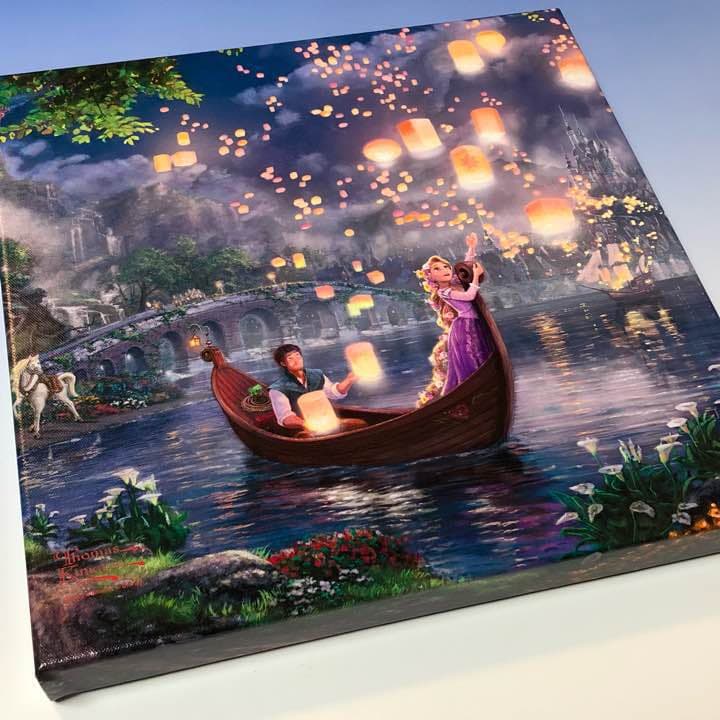 新品★ディズニー/ トーマス・キンケード「塔の上のラプンツェル」