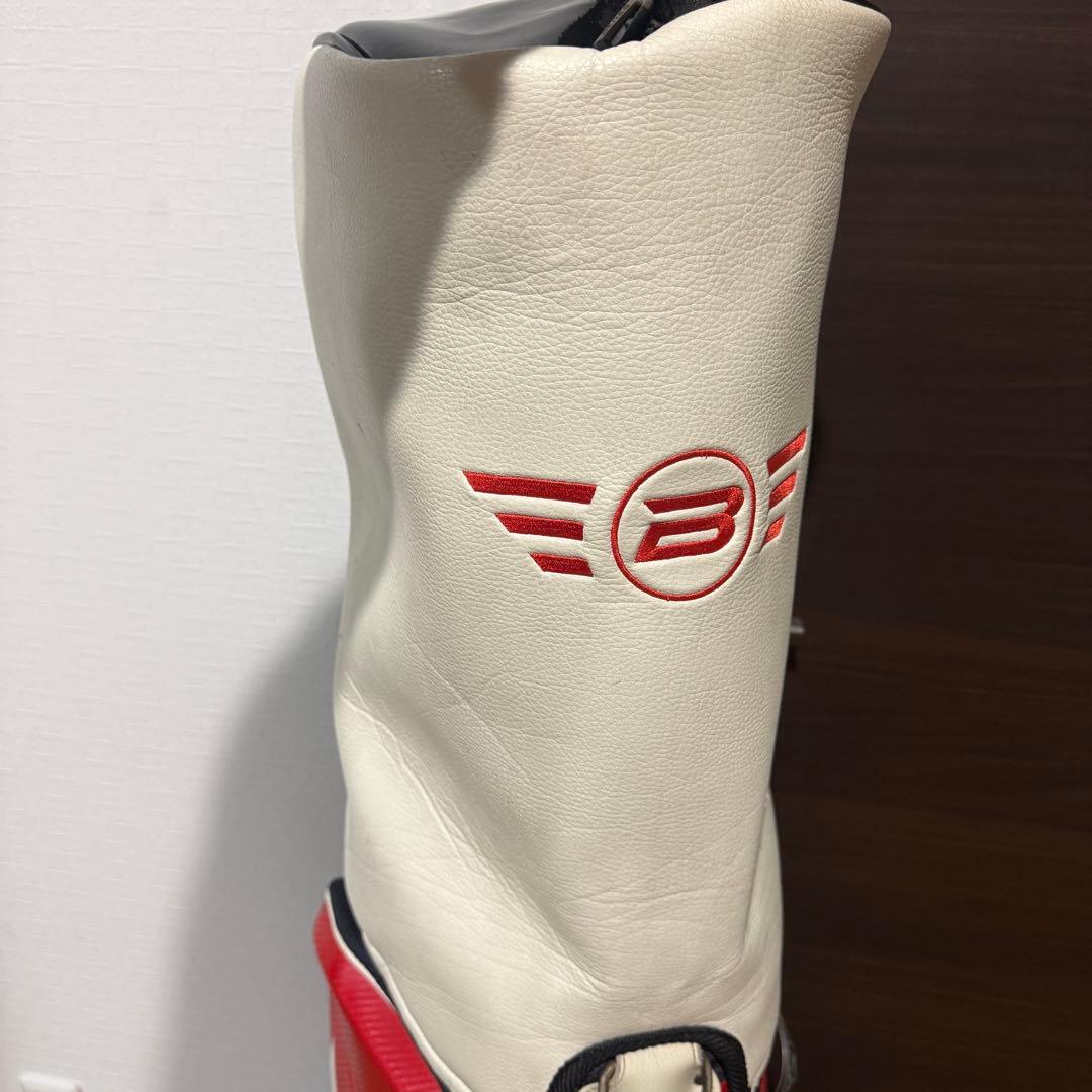 HONMA BERES スタンド式 キャディバッグ ゴルフバッグ 赤/白