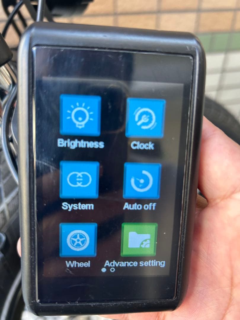 格安、早い物勝ち！MATE BIKE MATE X純正 カラーディスプレイ