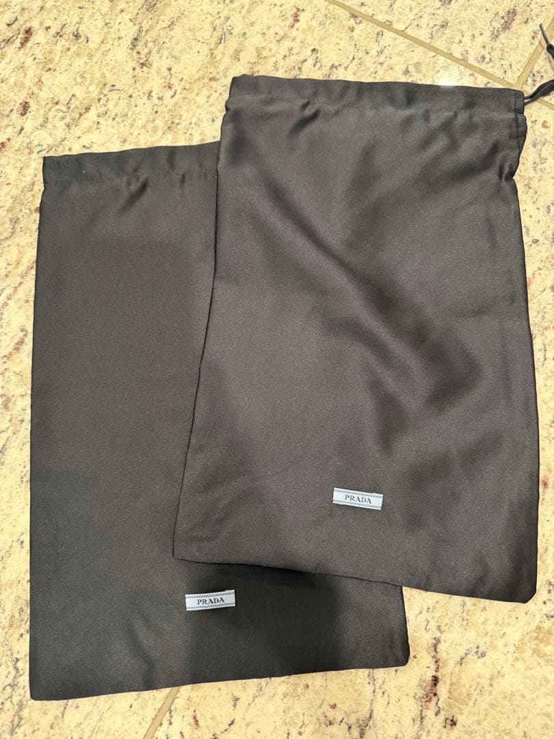 PRADA ローファー エナメル 37cm ブラック