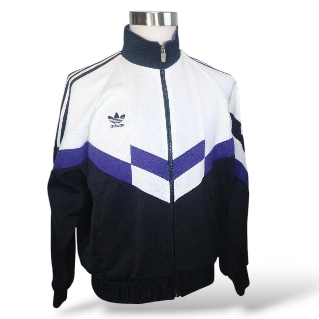 【アディダス】トラックジャケット　 XL トレフォイル 刺繍 レトロ5249