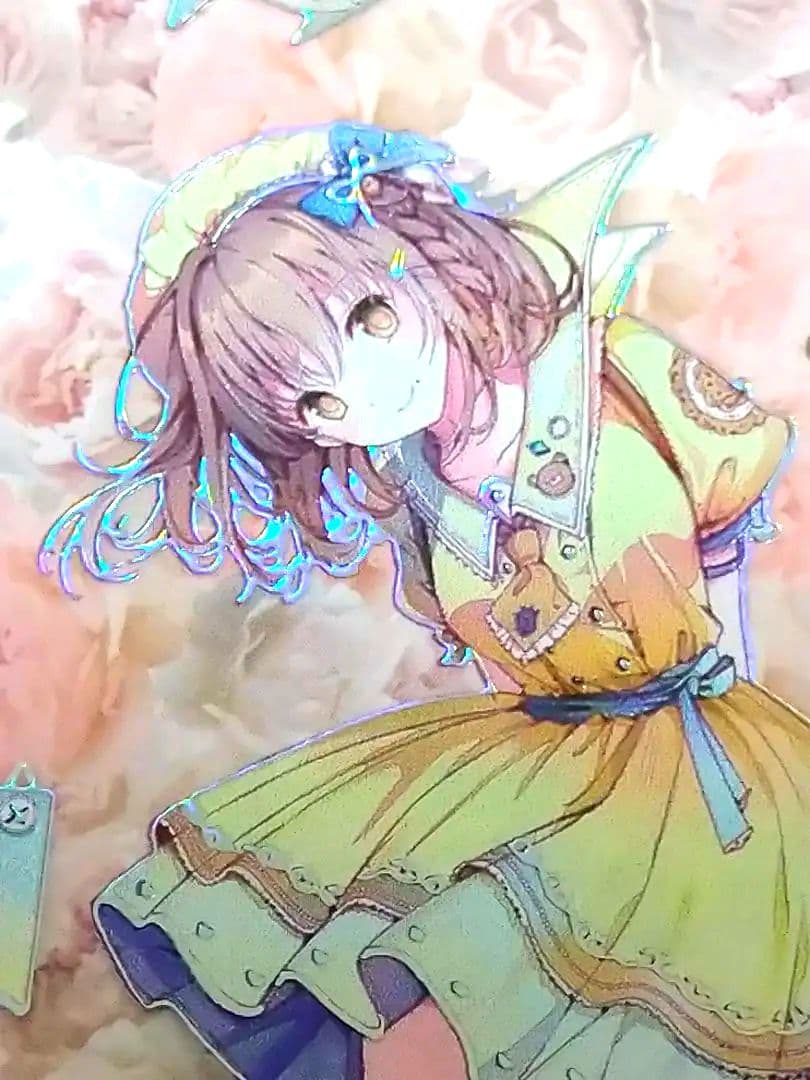 のこり２✩再販✩J481＃仲夏之梦(镭射银)浮光文创切り売り海外人物マステ女の子