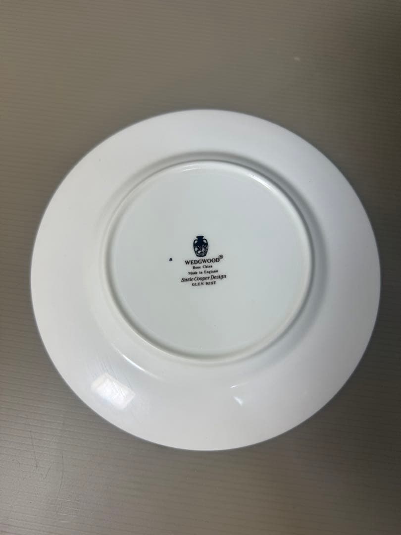 2173 ウェッジウッド・グレンミスト プレート　2客　未使用