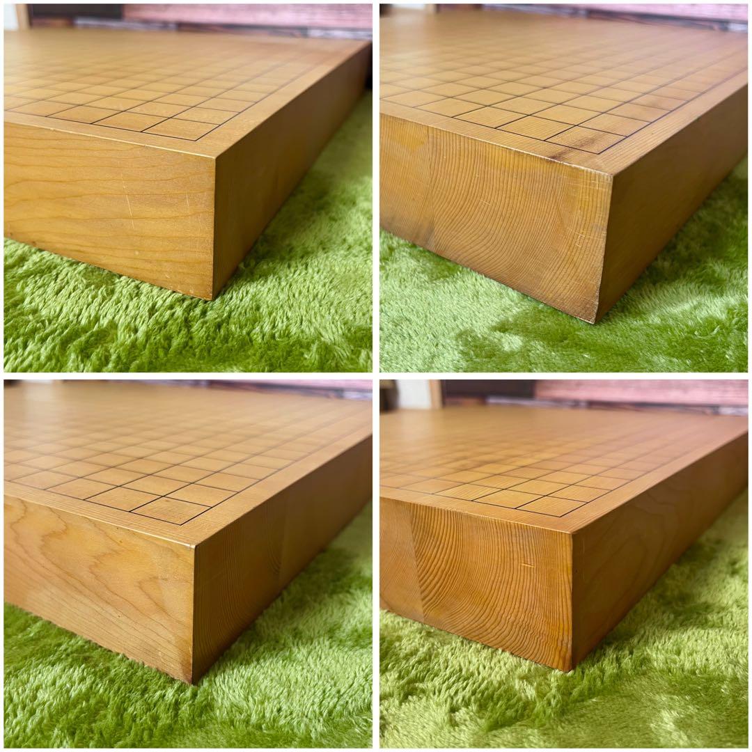 【美品】本榧卓上基盤 2寸 欠け割れ無し