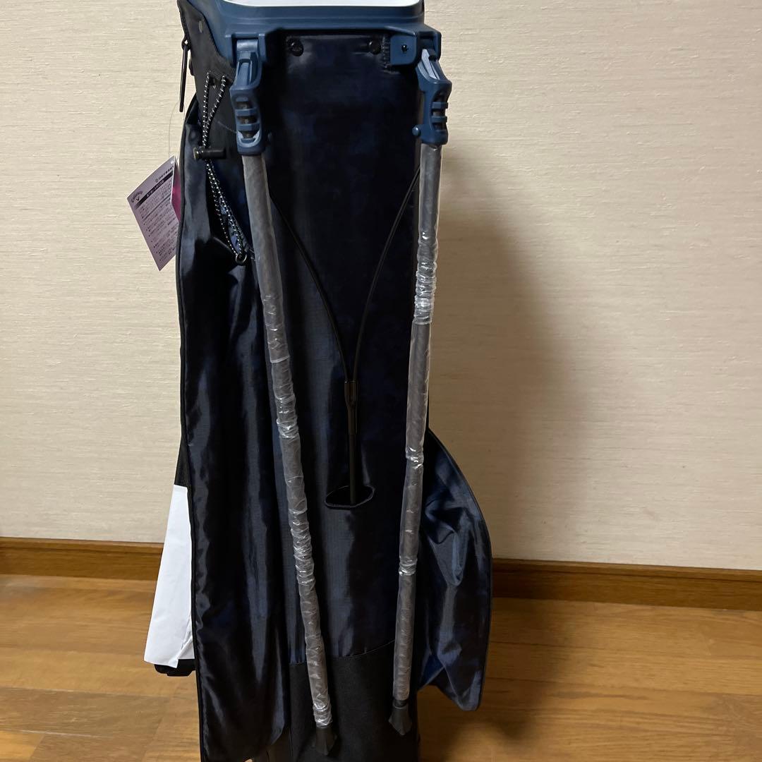 値下げ❣️キャロウェイ超軽量9型未使用スタンド式キャディーバッグ　ネイビー