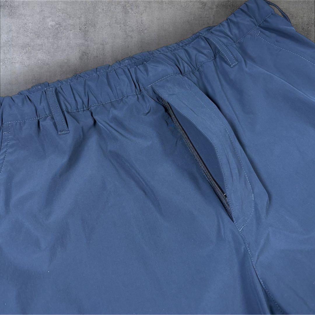 美品 BRIEFING ブリーフィング ストレッチ イージーパンツ ネイビー L