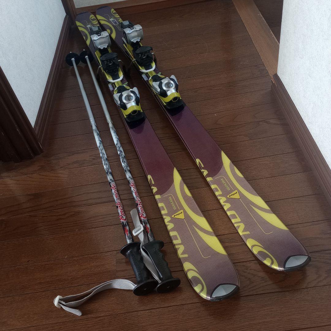 【送料無料】 サロモン スキー verse10 150cm ポール付