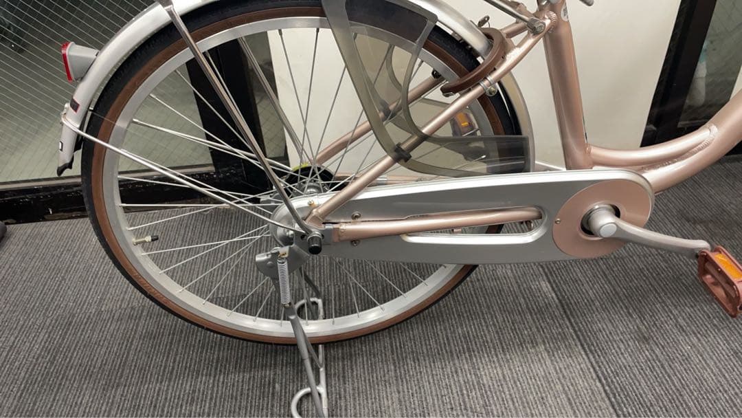 愛知県★極美品！サカモトテクノ 中古自転車ミスティライト オートライト24インチ