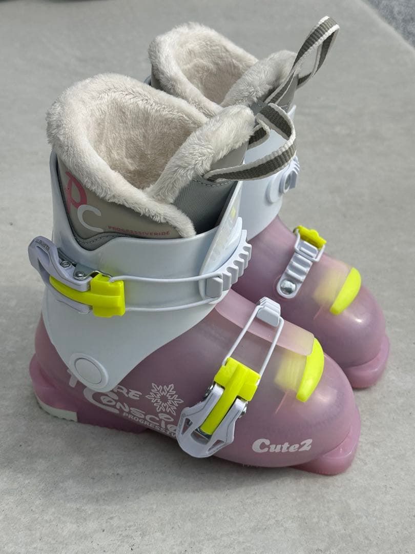 子どもスキー板セット　スキー板100cm　ブーツ19cm