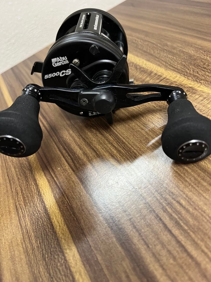 アブガルシア　アンバサダー　5500cs ブラックエディション　マットブラック