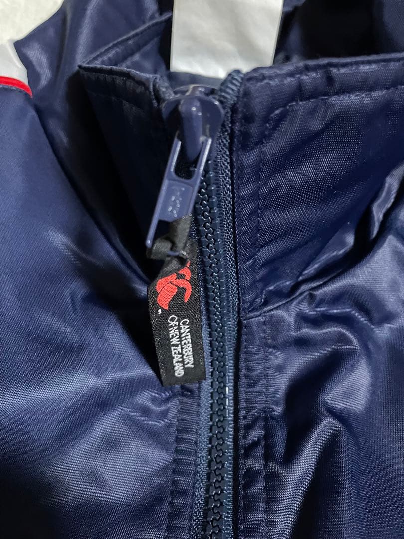 canterbury ネイビー 中綿ベンチコート Lサイズ