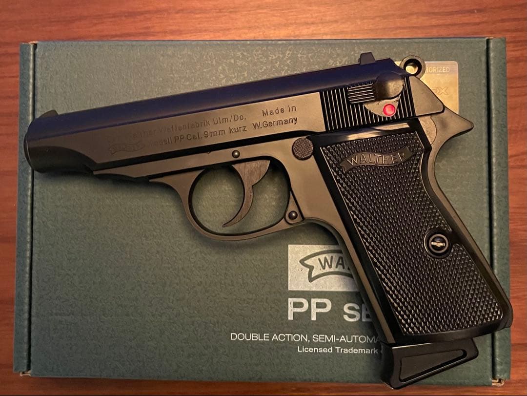 マルゼン ワルサー PP ブラックモデル ガスガン