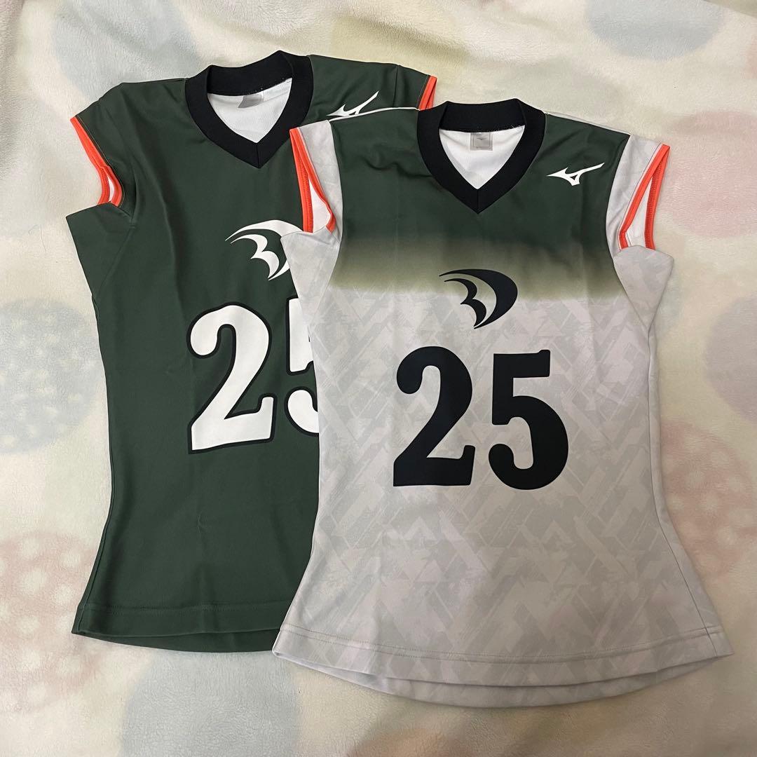 Mizuno バレーボールユニフォーム大東文化大学25番