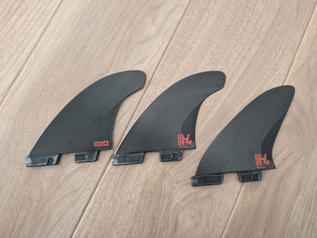 H4 FCS2 サーフボードフィン M トライフィン