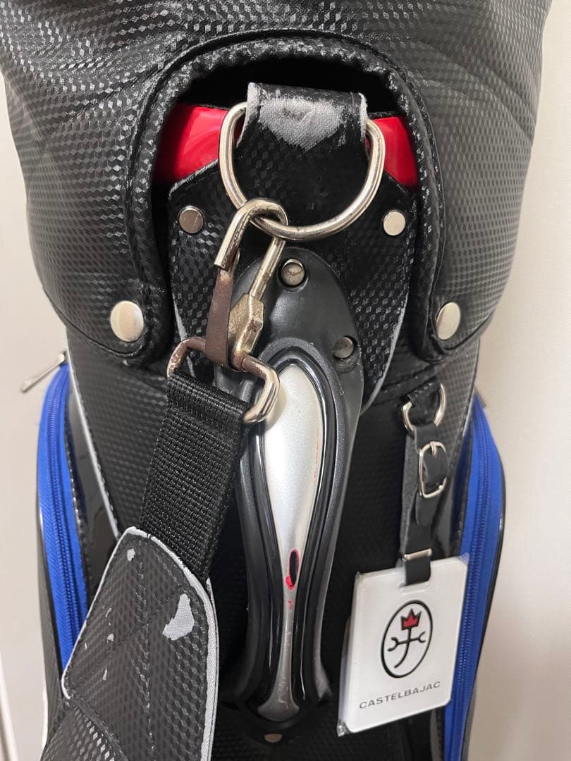 CASTELBAJAC カステルバジャック キャディバッグ 5分割9型 USED