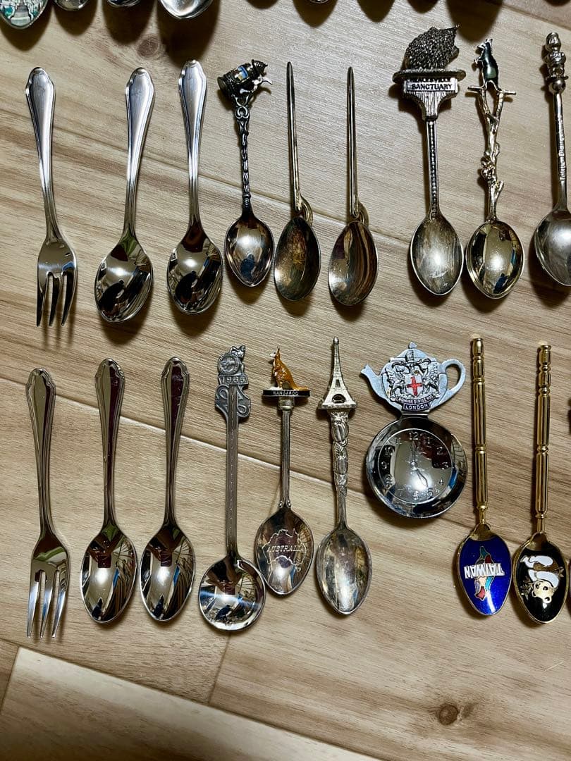 ヴィンテージ/アンティーク/スプーン/カラトリー/海外/日本/まとめ売り54本