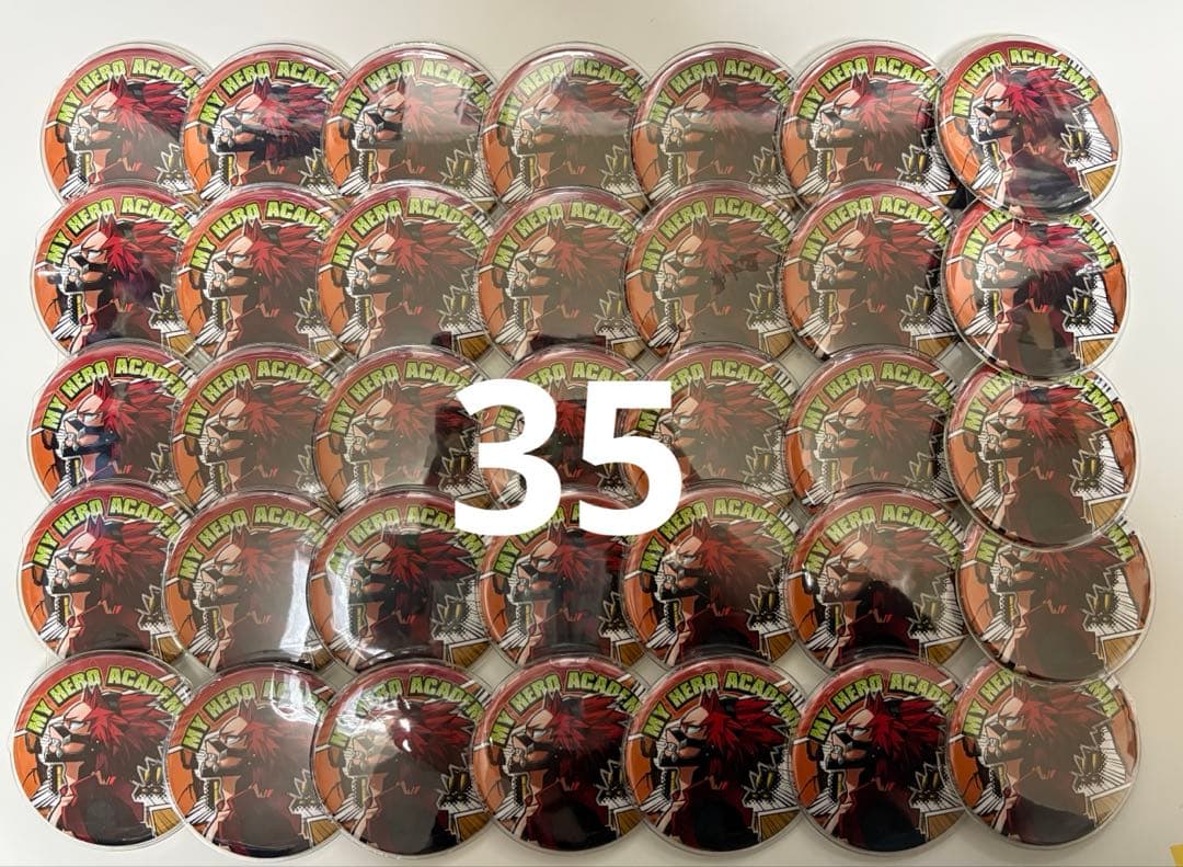 僕のヒーローアカデミア 切島鋭児郎 缶バッジ まとめ売り