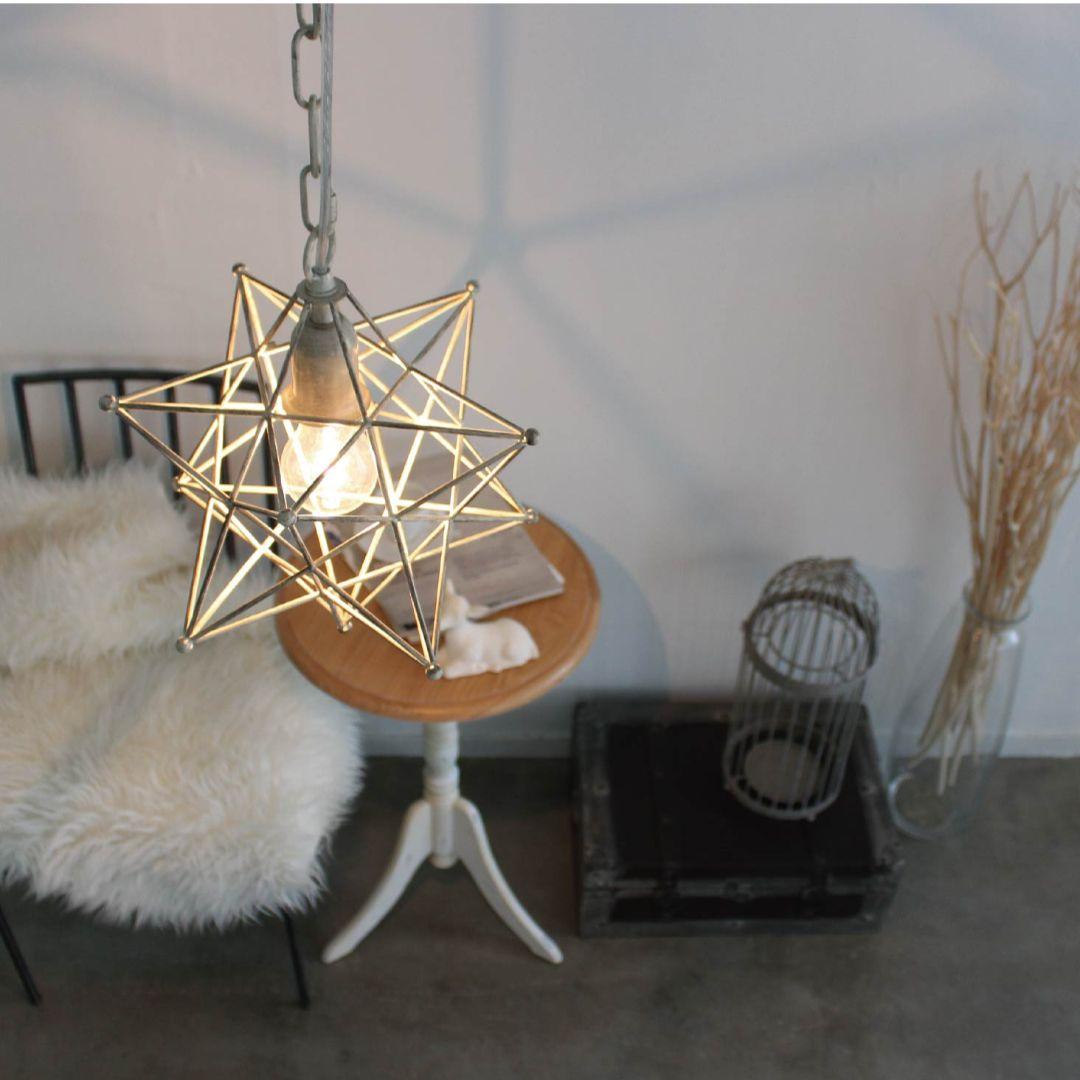 ディクラッセ エトワール シャビーホワイト ペンダントライト